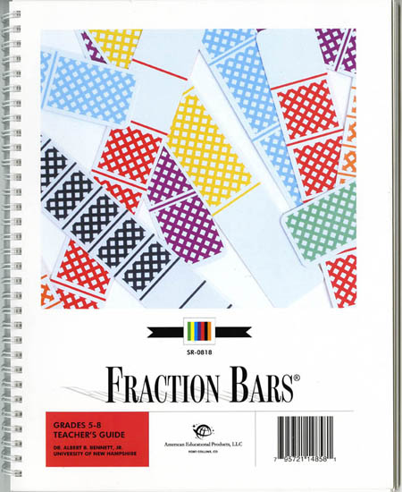 Fraction Bars Teacher's Guide Grades 5-8