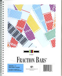 Fractionbars Teachers Guide Grades 1 to 2 Cover